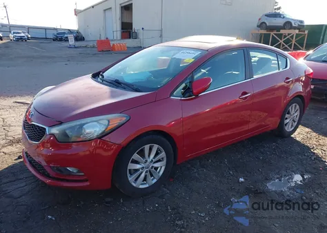 2014 Kia Forte Ex z USA, uszkodzony, nr VIN KNAFX4A86E5115419